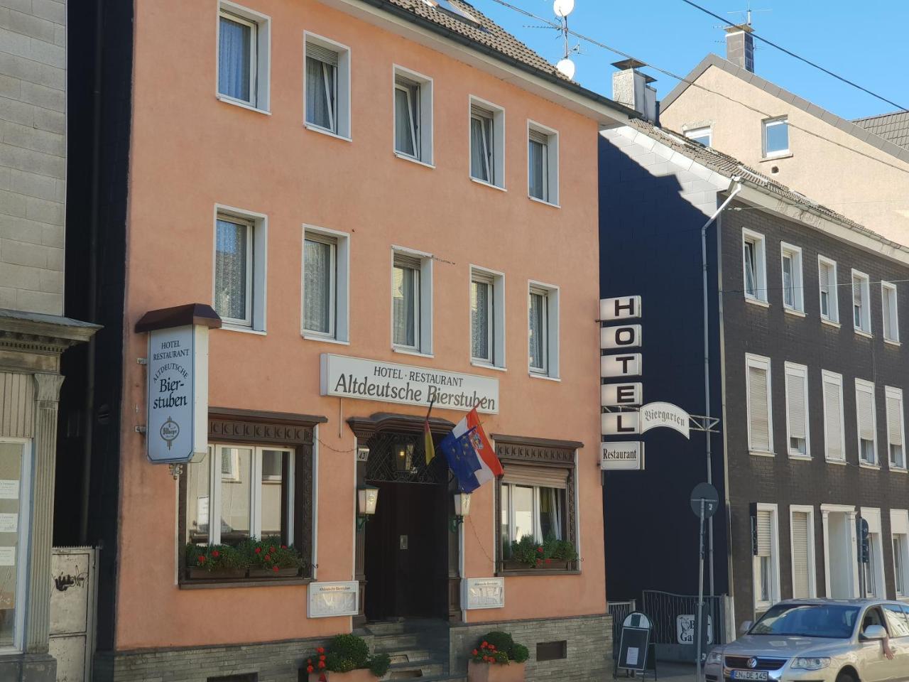Altdeutsche Bierstuben Hotel Schwelm Bagian luar foto